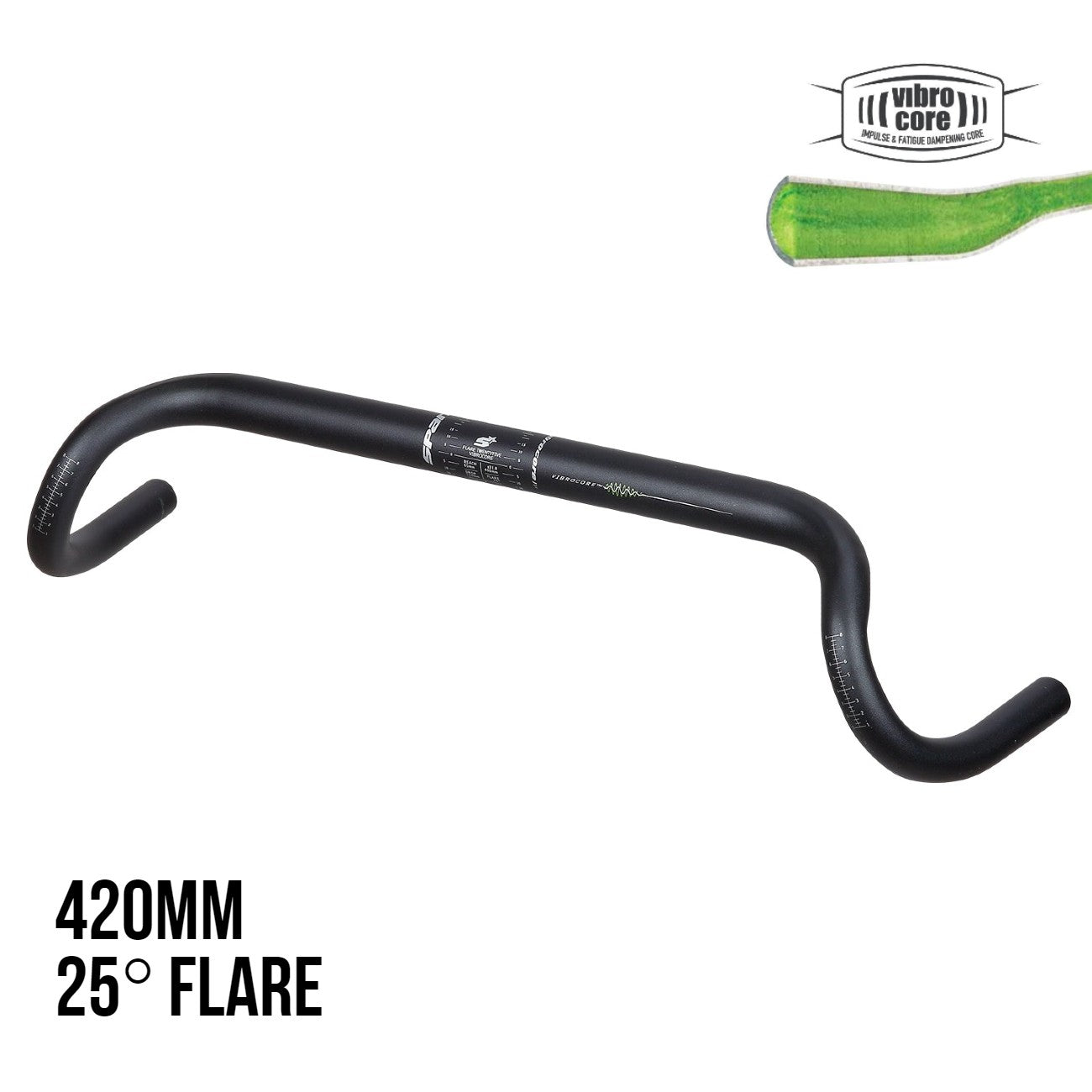 Spank Flare 25 VIBROCORE Gravel Drop Bar