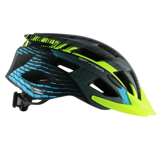 Spyder Flow MTB Bike Helmet - Black Neon Yellow