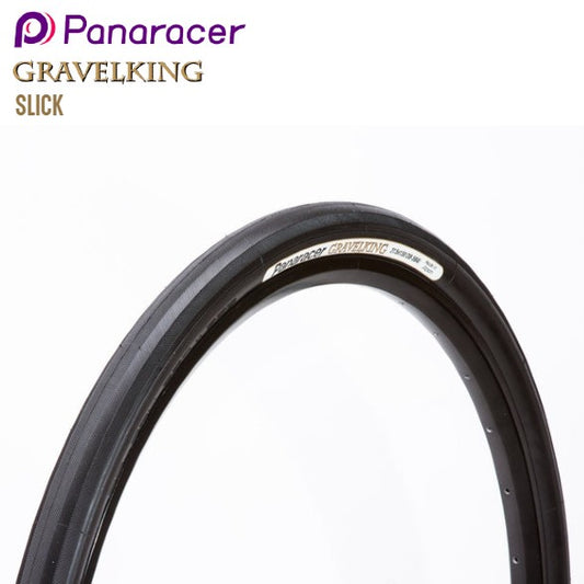 Panaracer GravelKing Slick Gravel Tire - Black