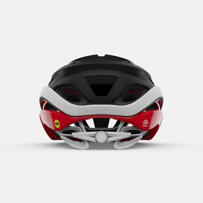 Giro HELIOS Spherical MIPS Road Bike Helmet - Black/White/Red