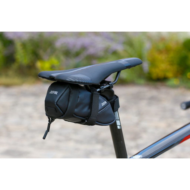 Zefal Iron Pack Bike Saddle Bag DS Velcro Mount - Small