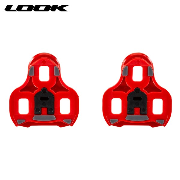 Look Keo Grip Cleat Attachment - Red (9° Float)