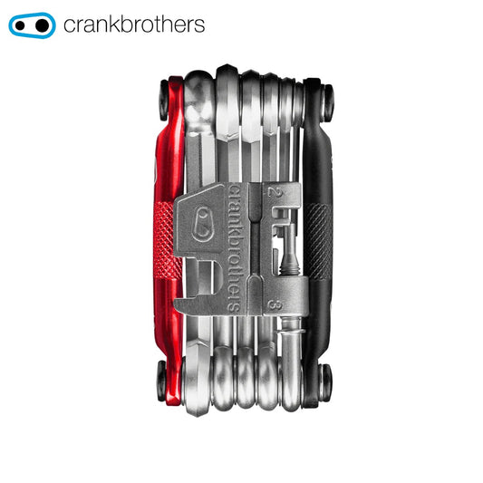 Crankbrothers M17 Multi-Tool with Chain Breaker - Black/Red