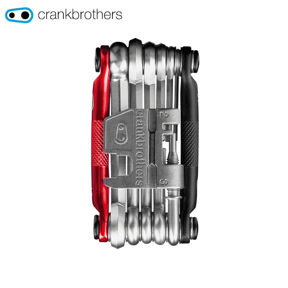 Crankbrothers M17 Multi-Tool with Chain Breaker - Black/Red