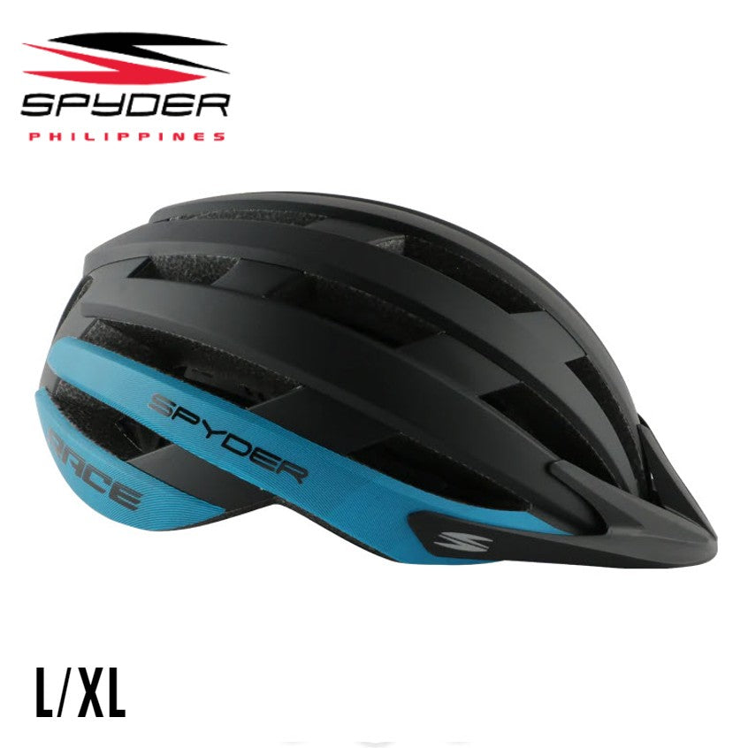 Spyder RACE Bike Helmet for Road MTB Matte Black Blue