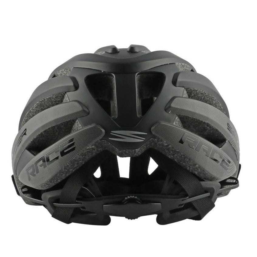 Spyder RACE Bike Helmet for Road / MTB - Matte Black / Gray