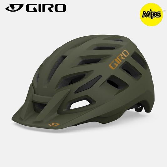 Giro Radix MIPS Trail MTB Bike Helmet - Trail Green