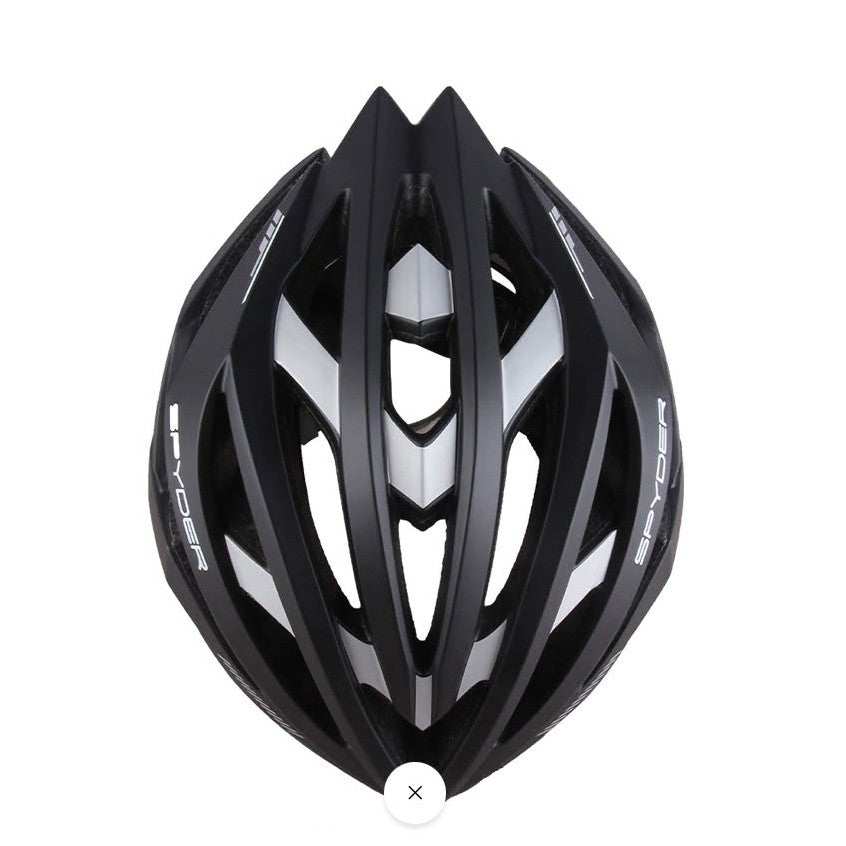 Spyder RADON Bike Helmet for Road - Matte Black / Silver