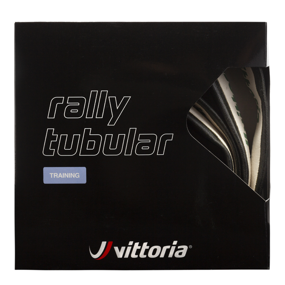 Vittoria Rally Training Tubular Road Bike Tire - Full Black