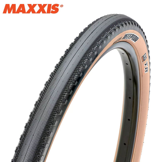 Maxxis Receptor Semi-Slick Gravel Tire 700c EXO Tubeless Ready - Tan
