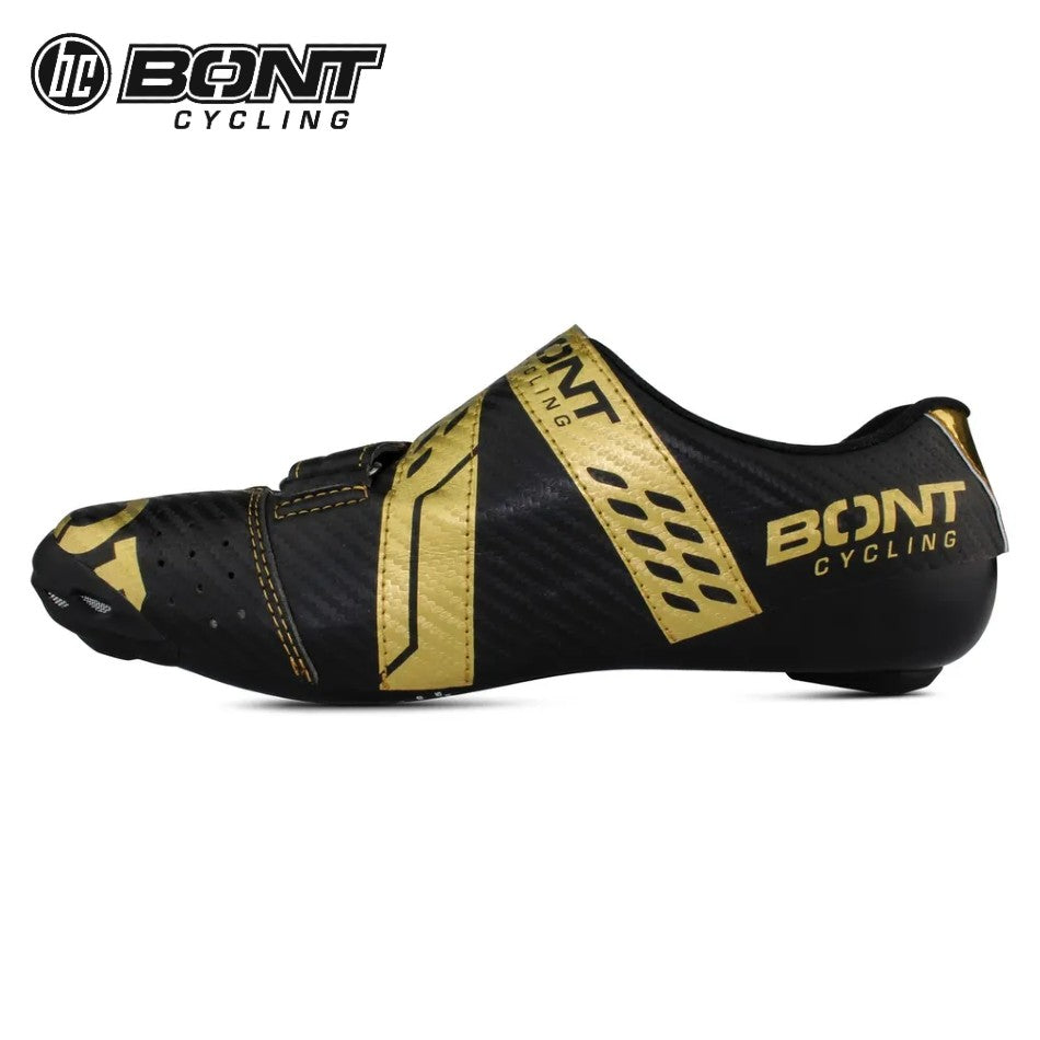 Bont RIOT+ Carbon Composite / BOA Cycling Shoes - Black/Gold