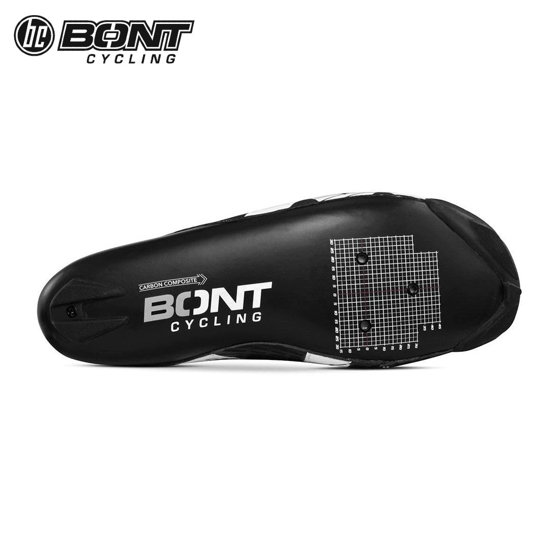 Bont RIOT+ Carbon Composite / BOA Cycling Shoes - Black/White