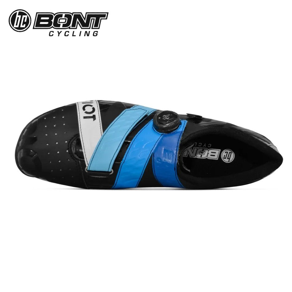 Bont RIOT+ MTB Carbon Composite Cycling Shoes - Black/Blue