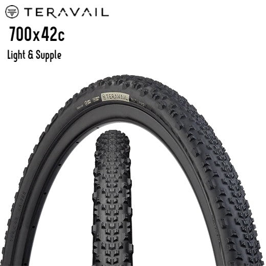 Teravail Rutland 700c Gravel Bike Tire - Black