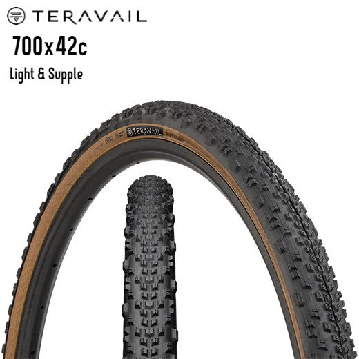 Teravail Rutland 700c Gravel Bike Tire - Tan