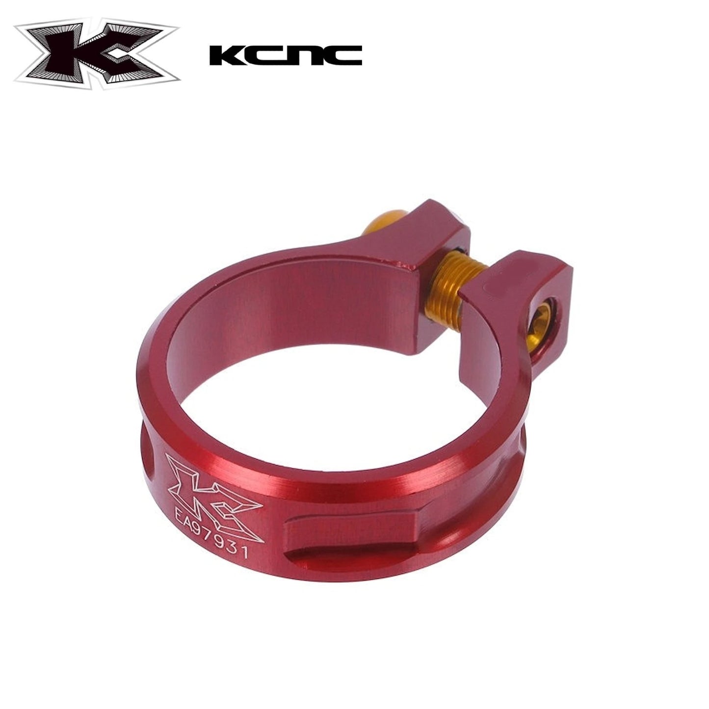 KCNC MTB Screw Seat Clamp - Red