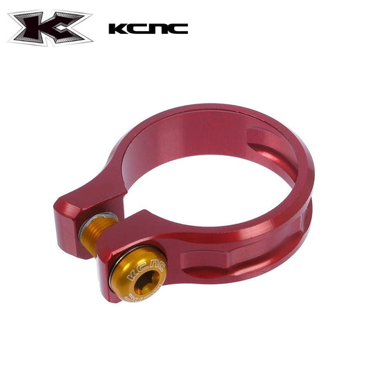 KCNC MTB Screw Seat Clamp - Red