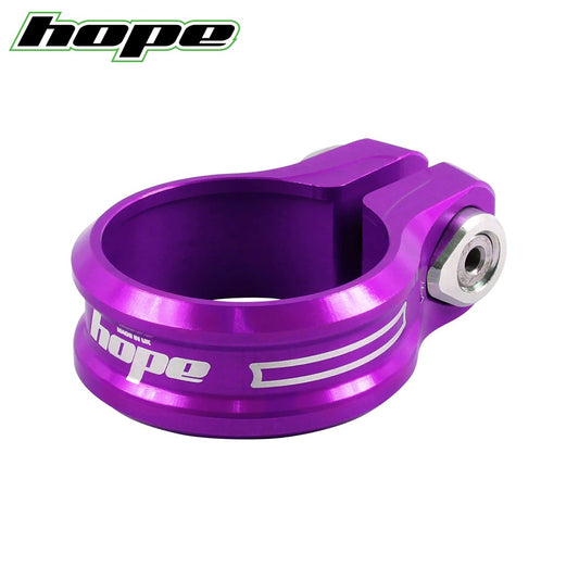Hope Tech CNC Seat Clamp / Bolt - Purple