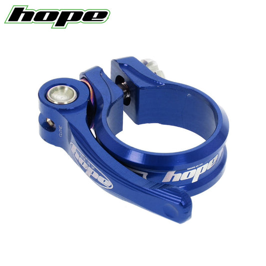 Hope Tech CNC Seat Clamp QR - Blue