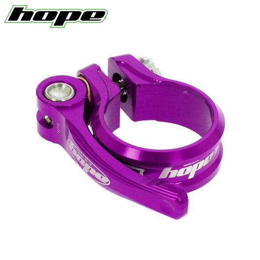 Hope Tech CNC Seat Clamp QR - Purple