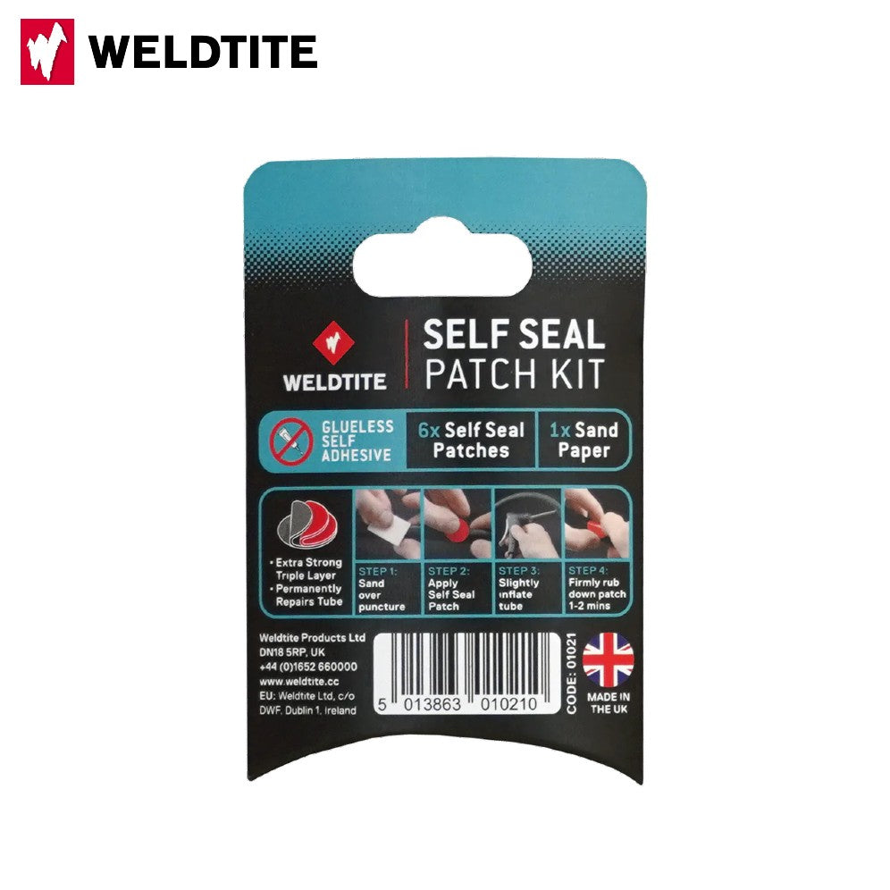 Weldtite Self Seal Patch Kit