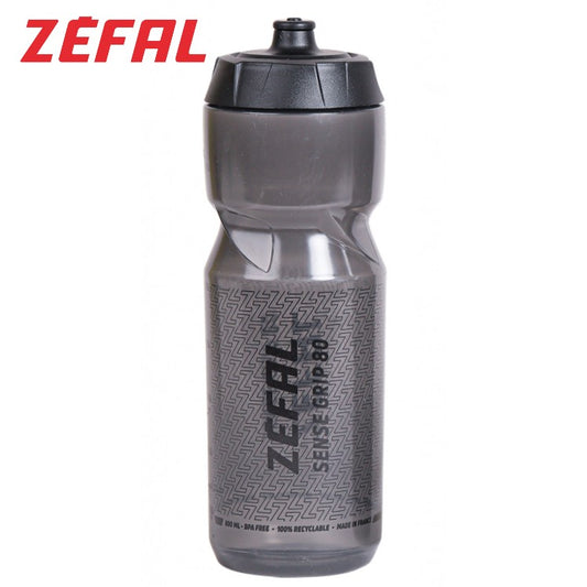 Zefal Sense Grip 80 Ergonomic 800ml Water Bottle for Bikes - Black