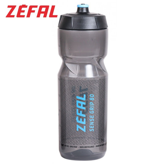 Zefal Sense Grip 80 Ergonomic 800ml Water Bottle for Bikes - Black / Blue