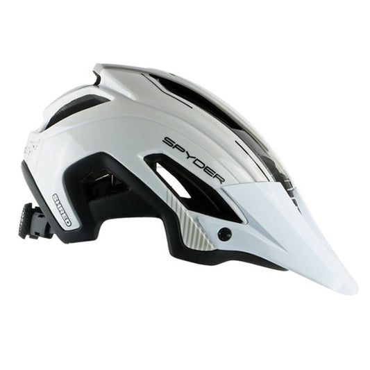 Spyder SHRED All-Mountain / Trail MTB Bike Helmet - White