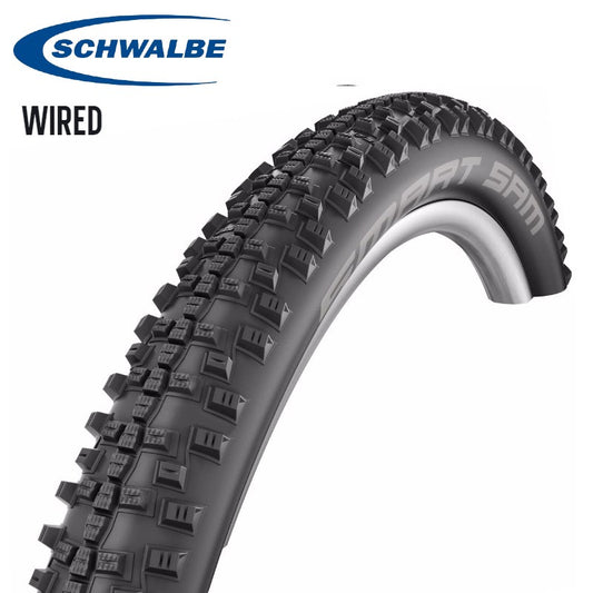 Schwalbe Smart Sam 700c All-Around Tire Wire Bead - Black Reflex