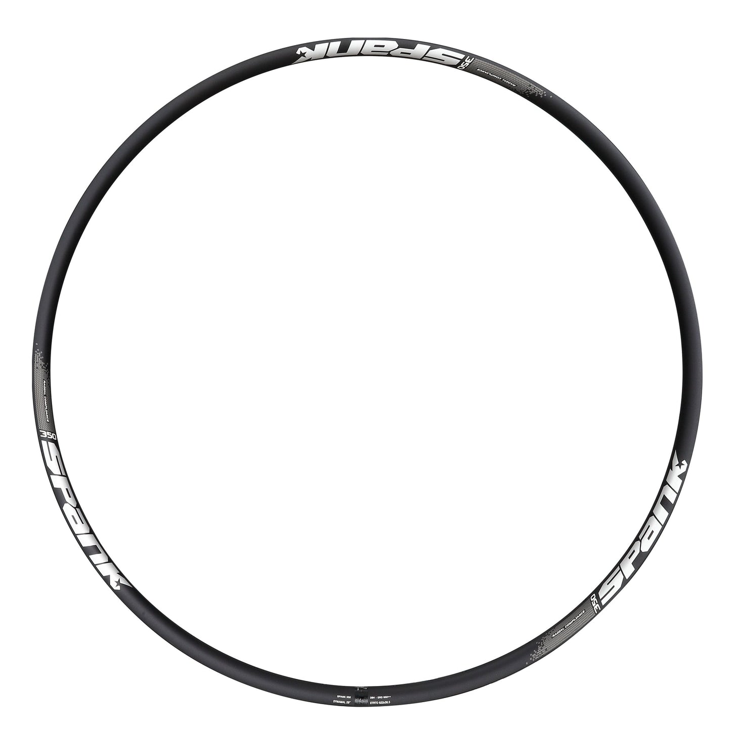 Spank 350 Bike Rim 27.5" - Black/White