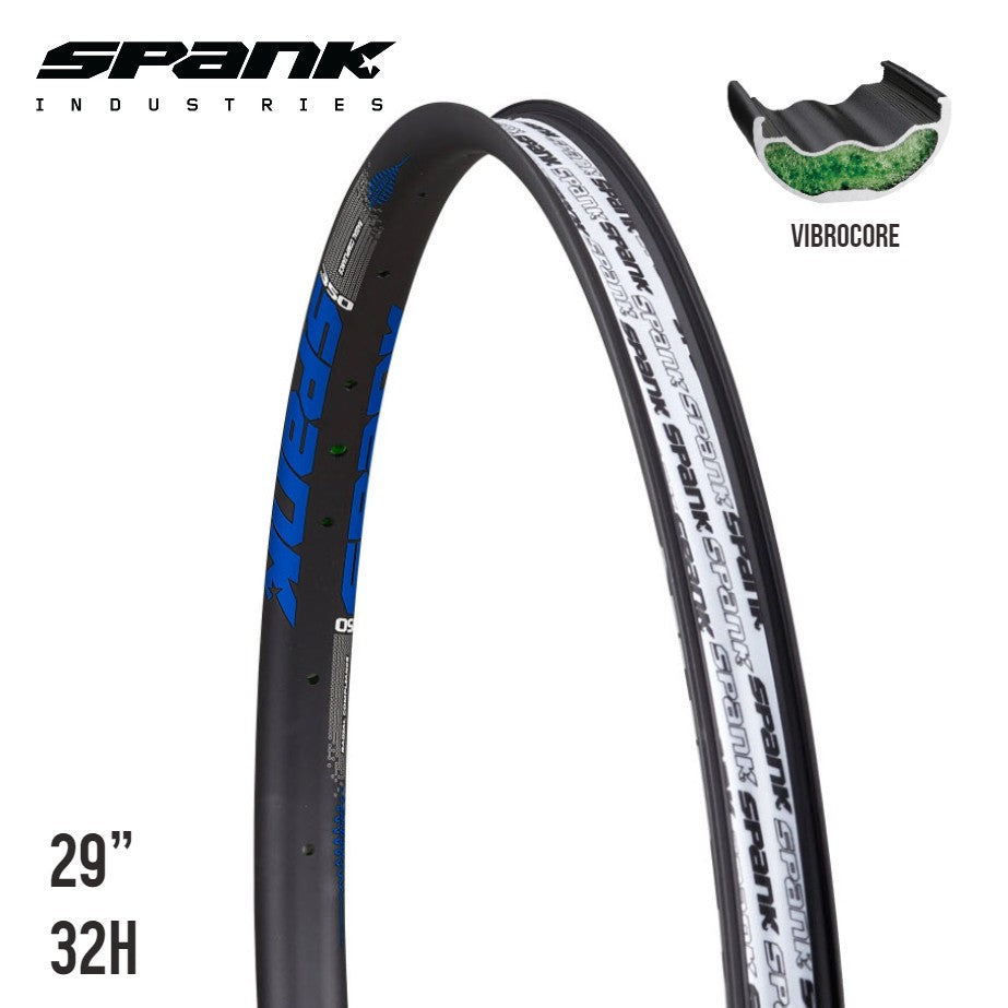 Spank 350 Vibrocore Bike Rim 29" - Black/Blue