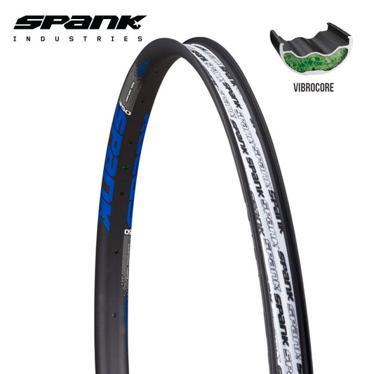Spank 350 Vibrocore Bike Rim 27.5" - Black/Blue