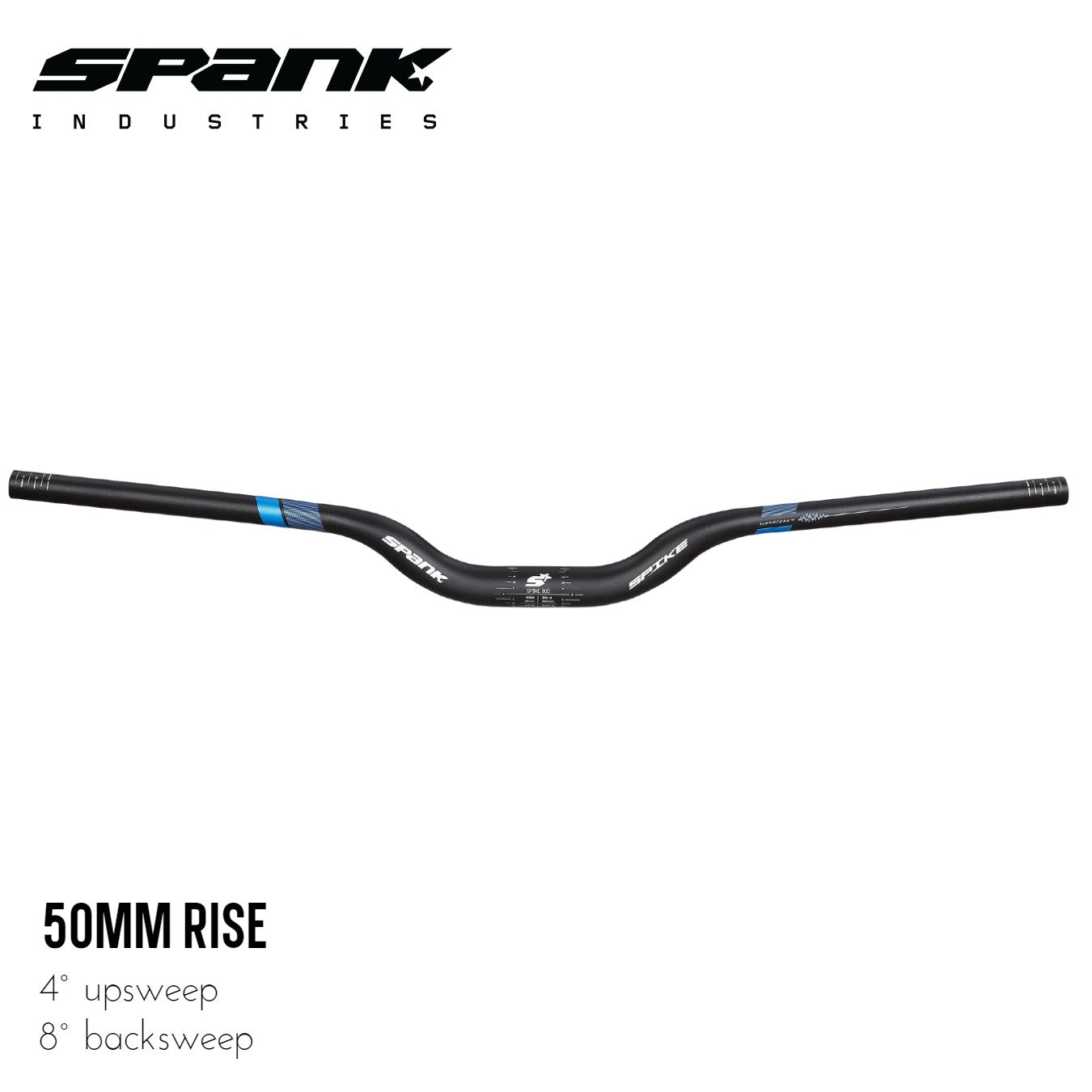 Spank Spike 800 VIBROCORE Bar - Black/Blue