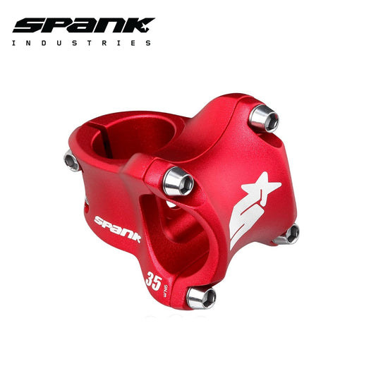 Spank Spike Race 2 MTB Bike Stem 31.8 Clamp / 0° - Red