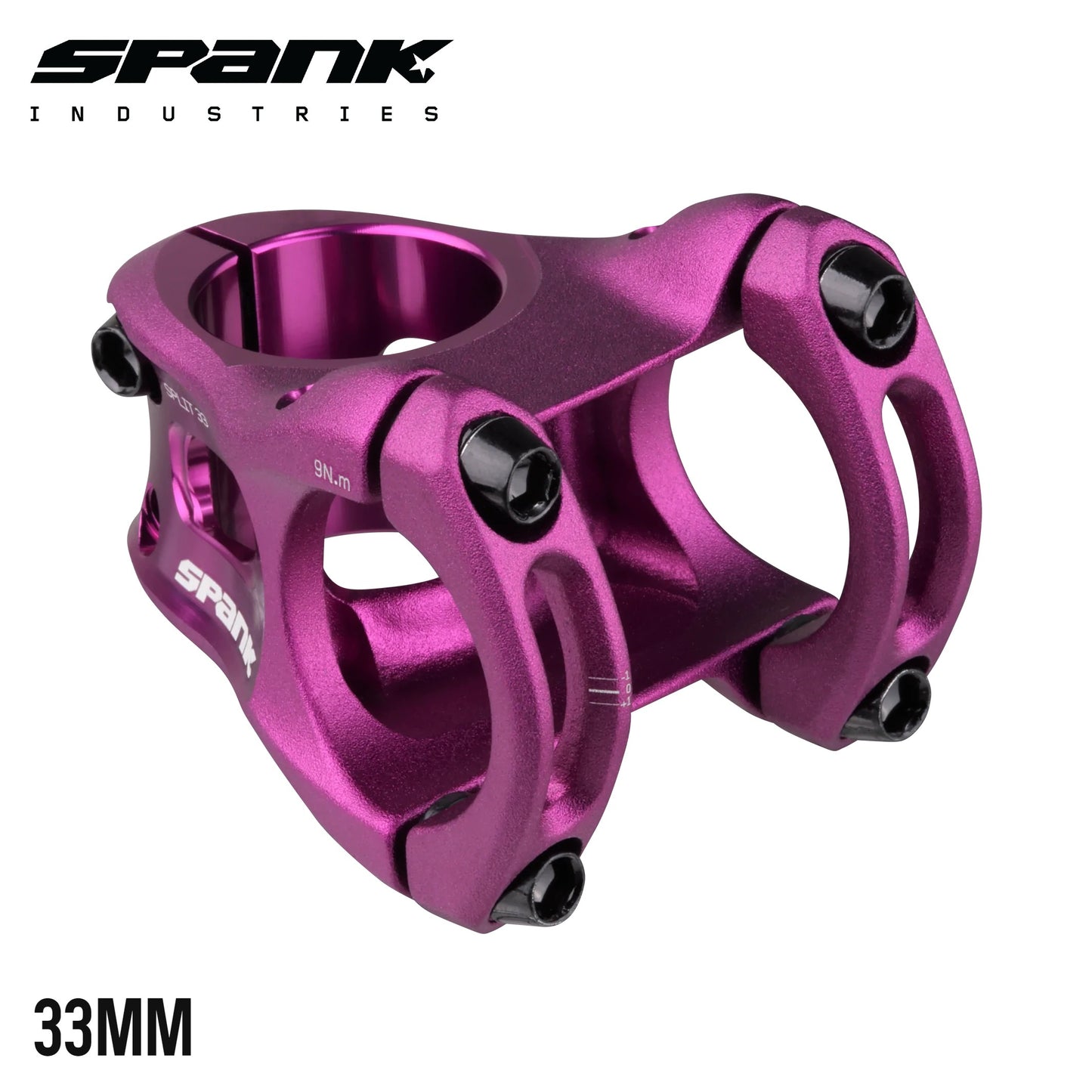 Spank Split Stem 31.8mm - Purple