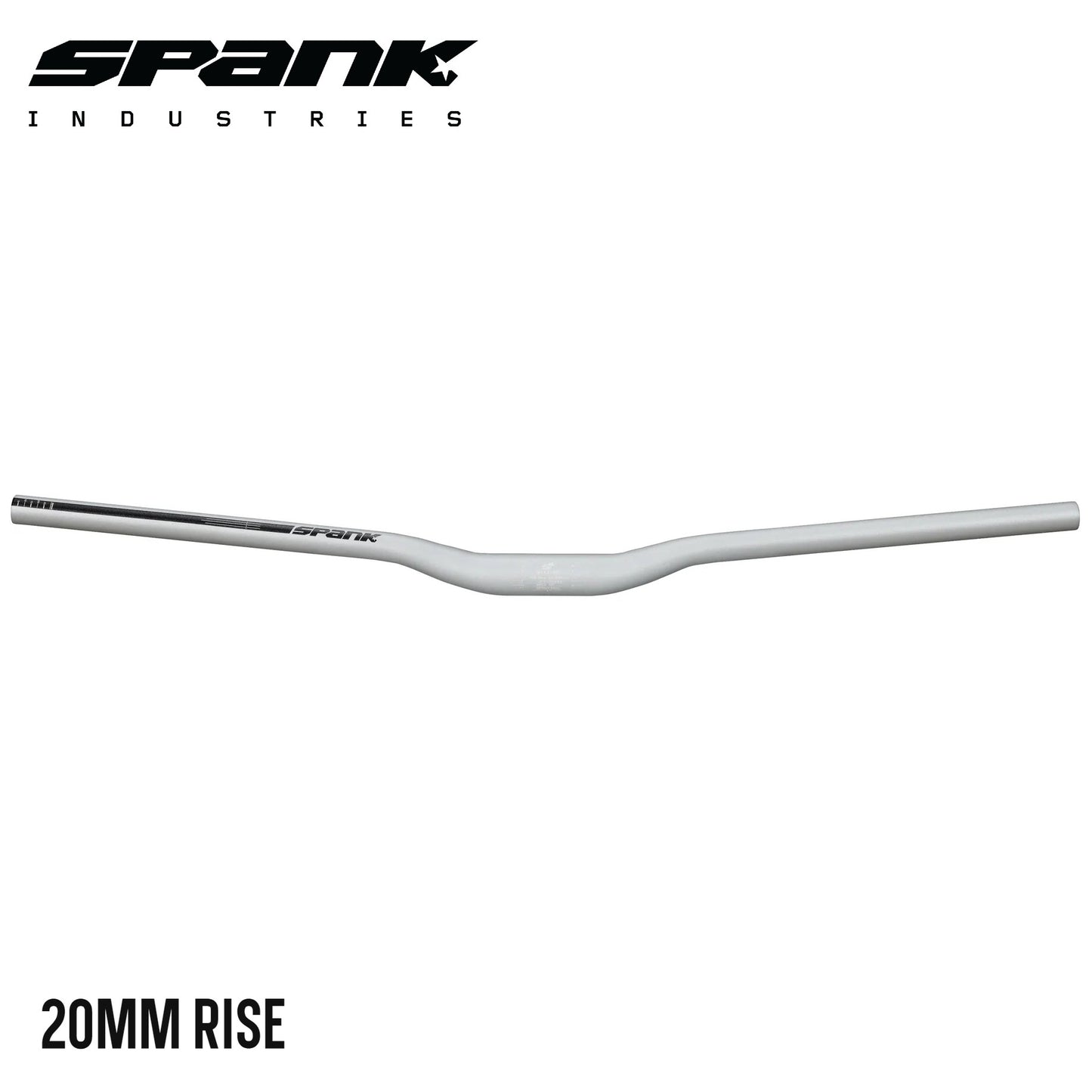 Spank Spoon 800 Handle Bar - Raw Silver