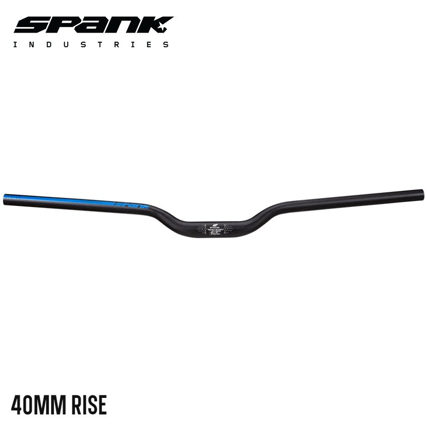 Spank Spoon 800 Handle Bar - Black/Blue