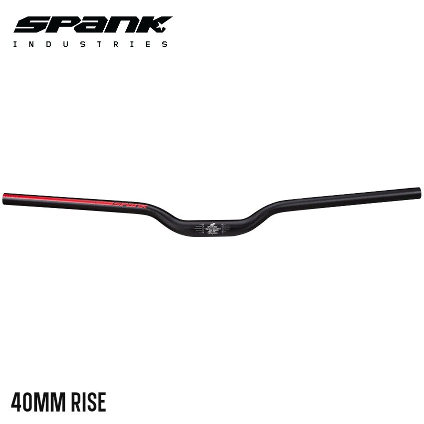 Spank Spoon 800 Handle Bar - Black/Red