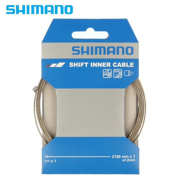 Shimano STAINLESS Steel Shift Inner Cable 1.2x2100mm Y60098911