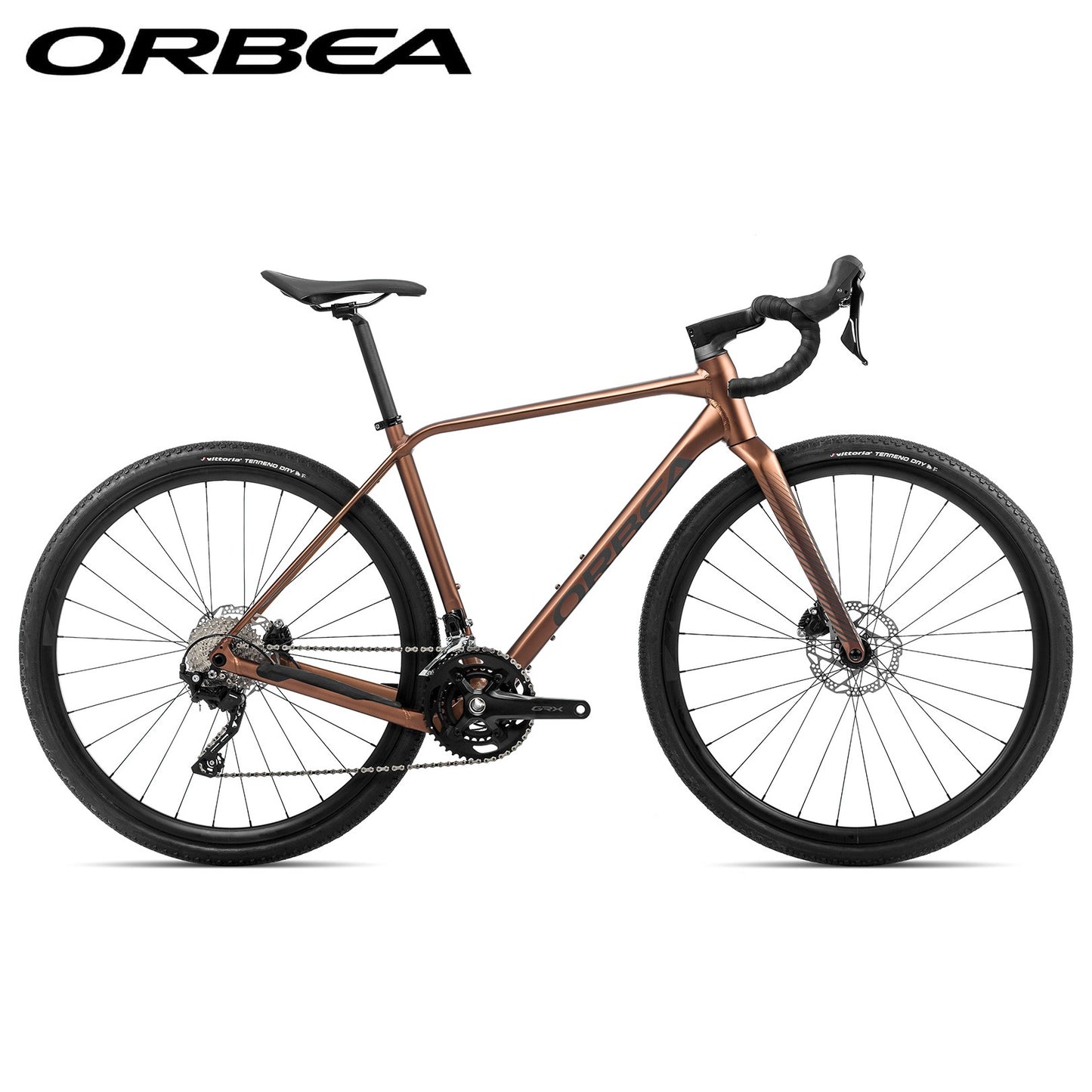 Orbea Terra 2023 H40 Alloy GRX Gravel Bike - Metallic Copper Matt