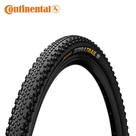 Continental Terra Trail Gravel Tire Tubeless Ready ShieldWall 700c - Black