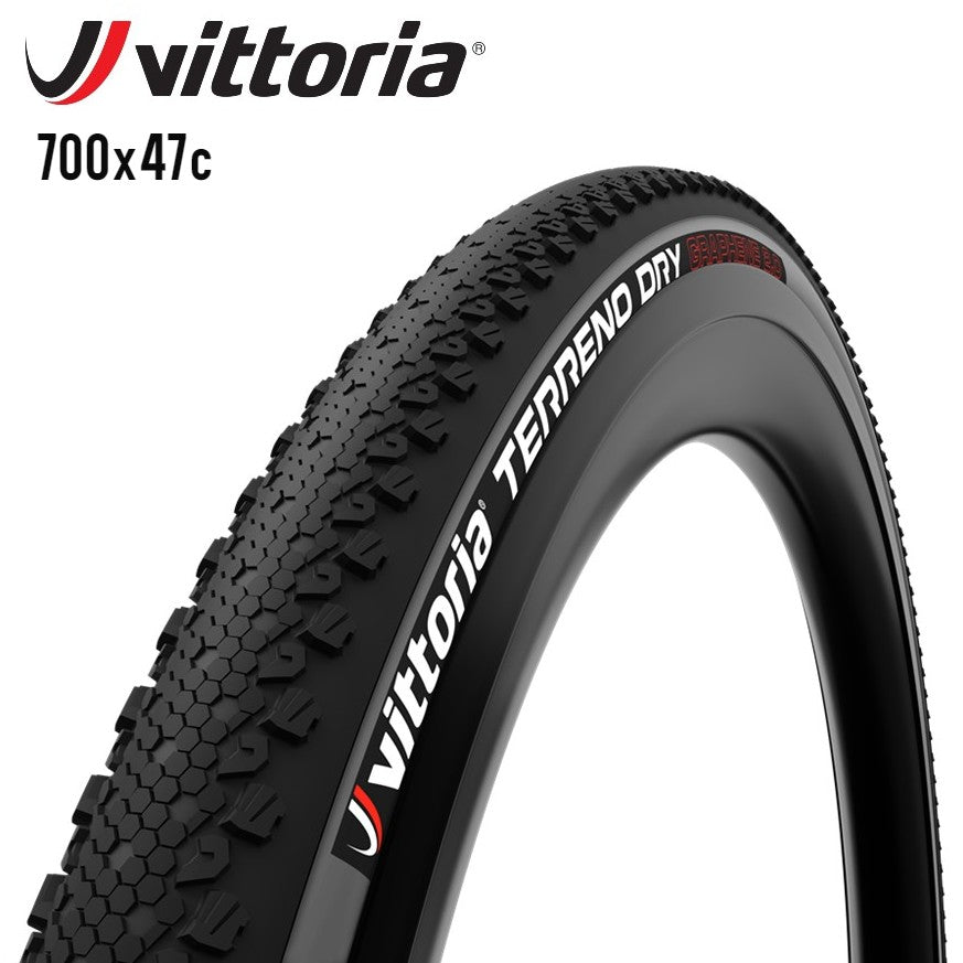 Vittoria Terreno Dry Gravel Tire 700c - Anthracite / Black