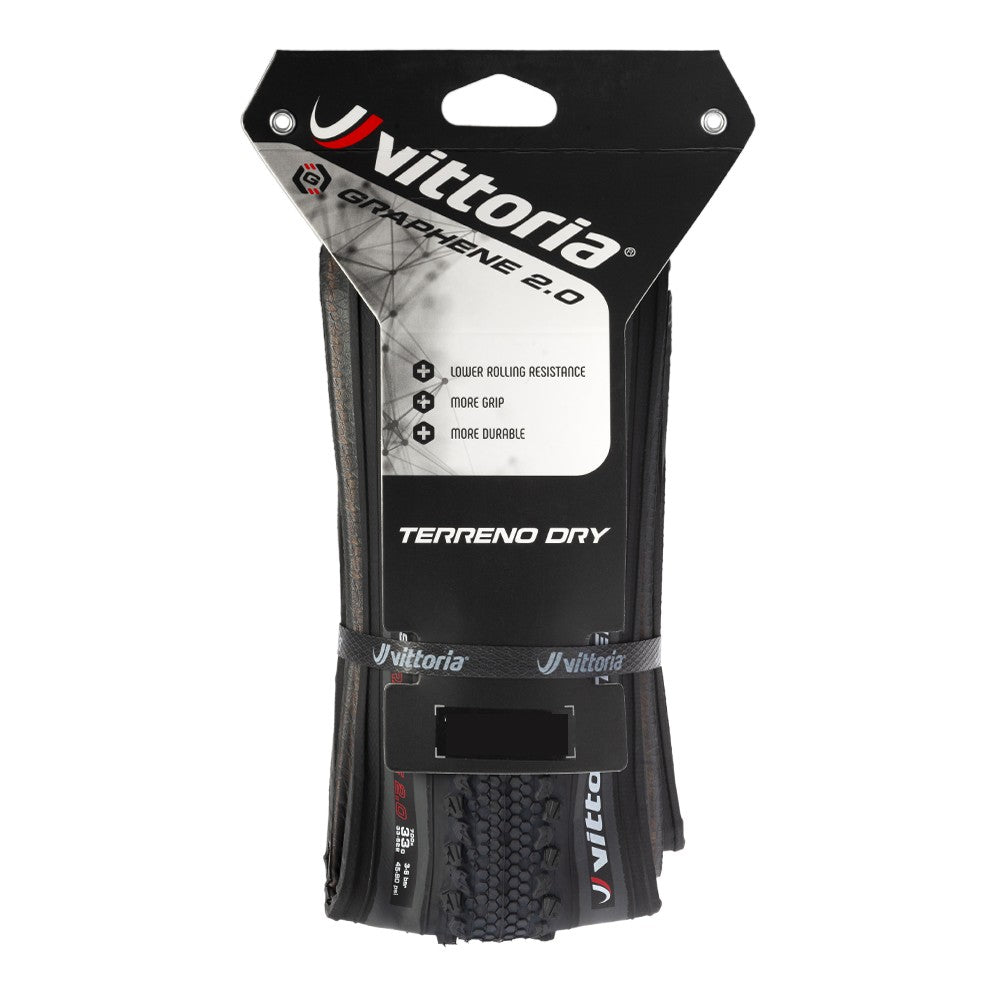 Vittoria Terreno Dry Gravel Tire 700c - Anthracite / Black