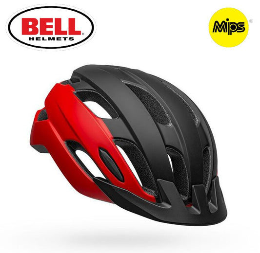 Bell TRACE MIPS Bike Helmet - Red/Black