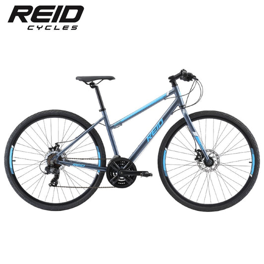 Reid Transit Disc WSD Commuter Hybrid Bike - Dark Blue