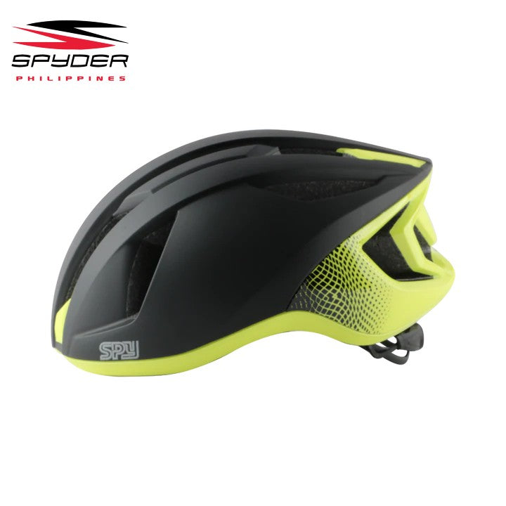 Spyder VORTEX Road Bike Helmet - Matte Black / Yellow