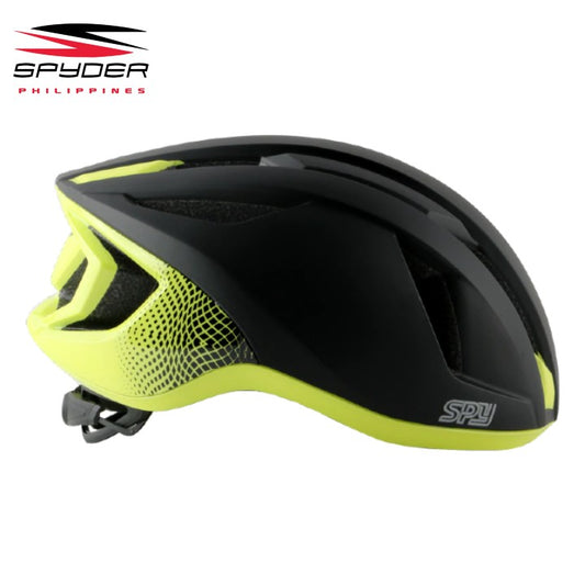 Spyder VORTEX Road Bike Helmet - Matte Black / Yellow