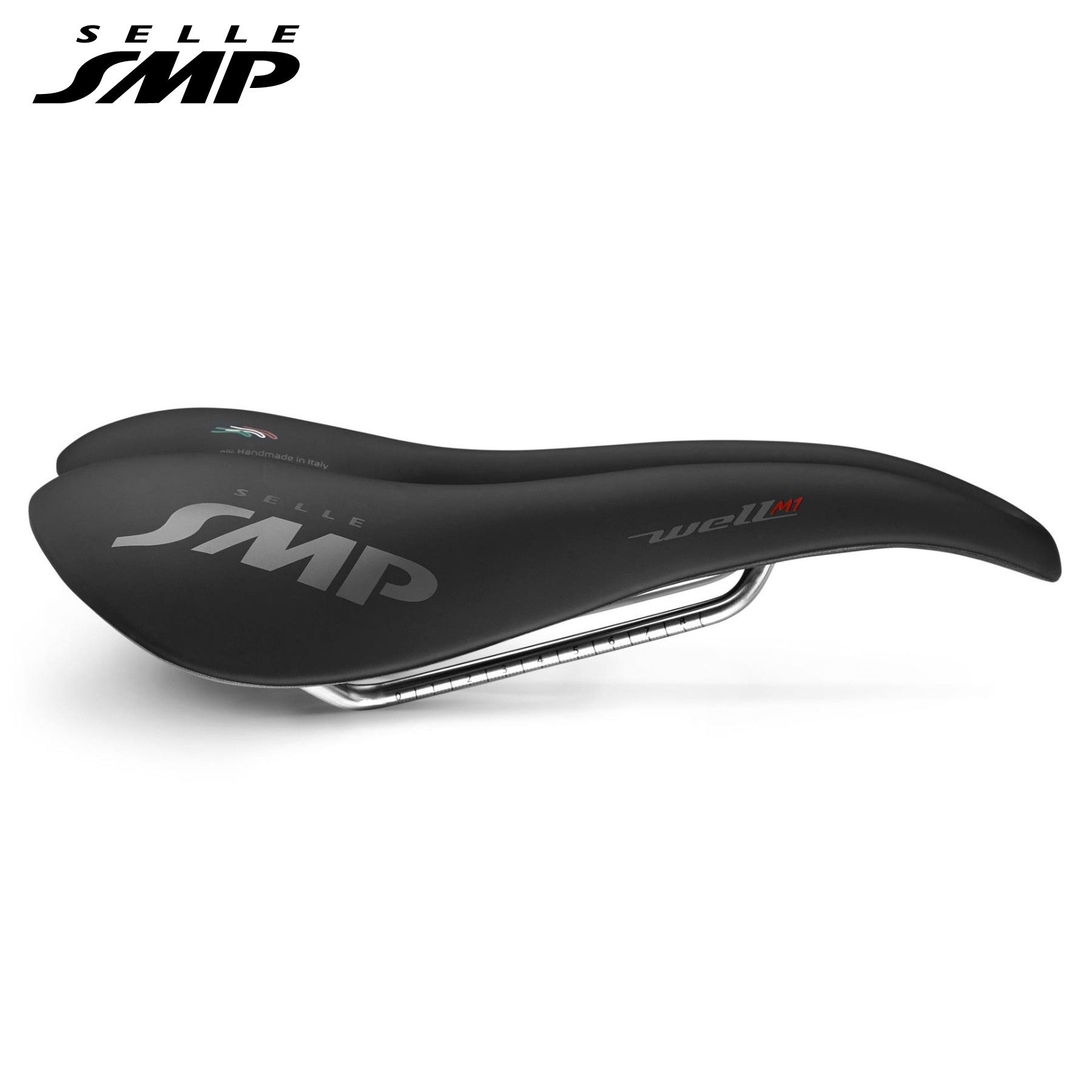 Selle SMP Well M1 163mm Bike Saddle Black – Supreme Bikes PH