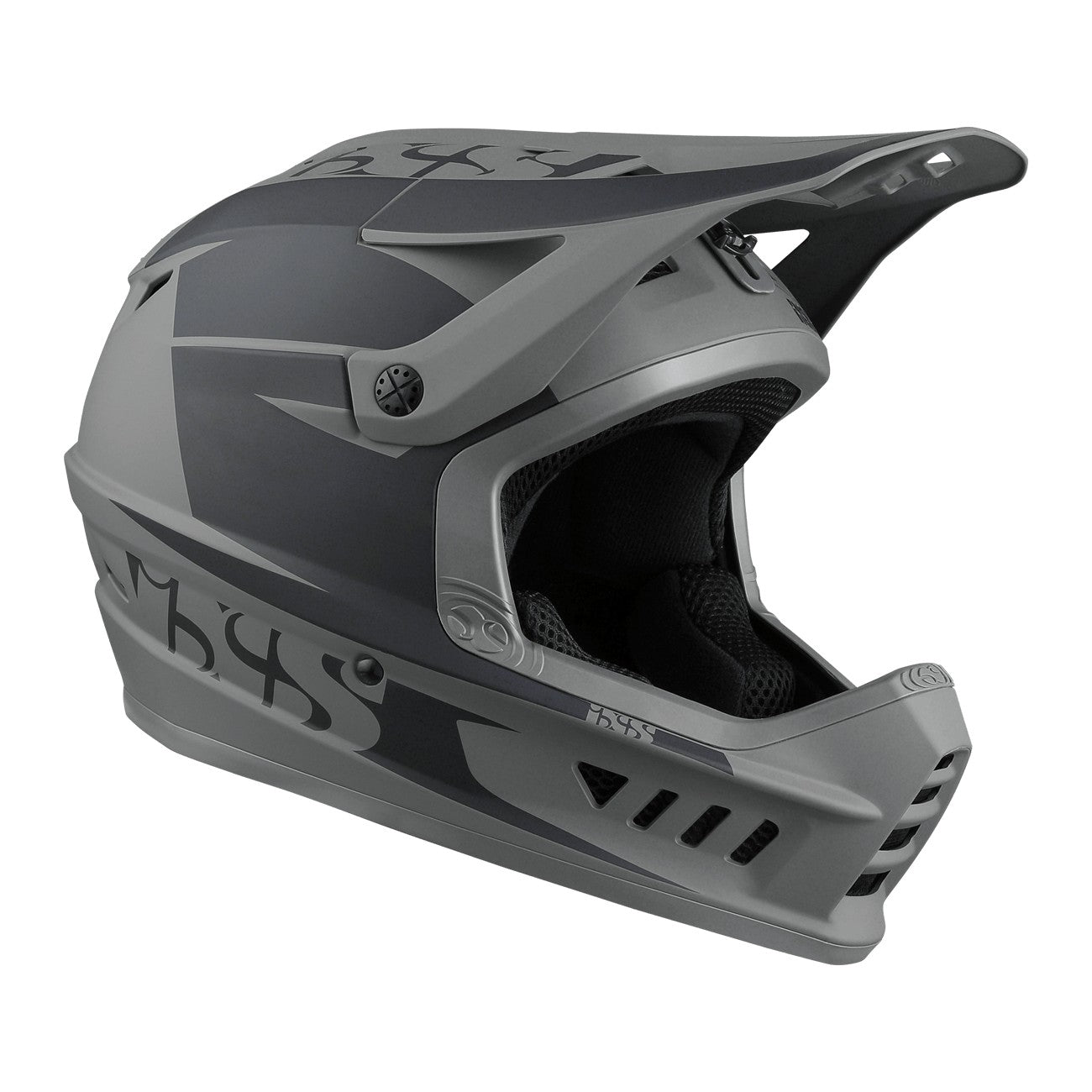 IXS Xact EVO Full Face MTB Helmet - Black Graphite