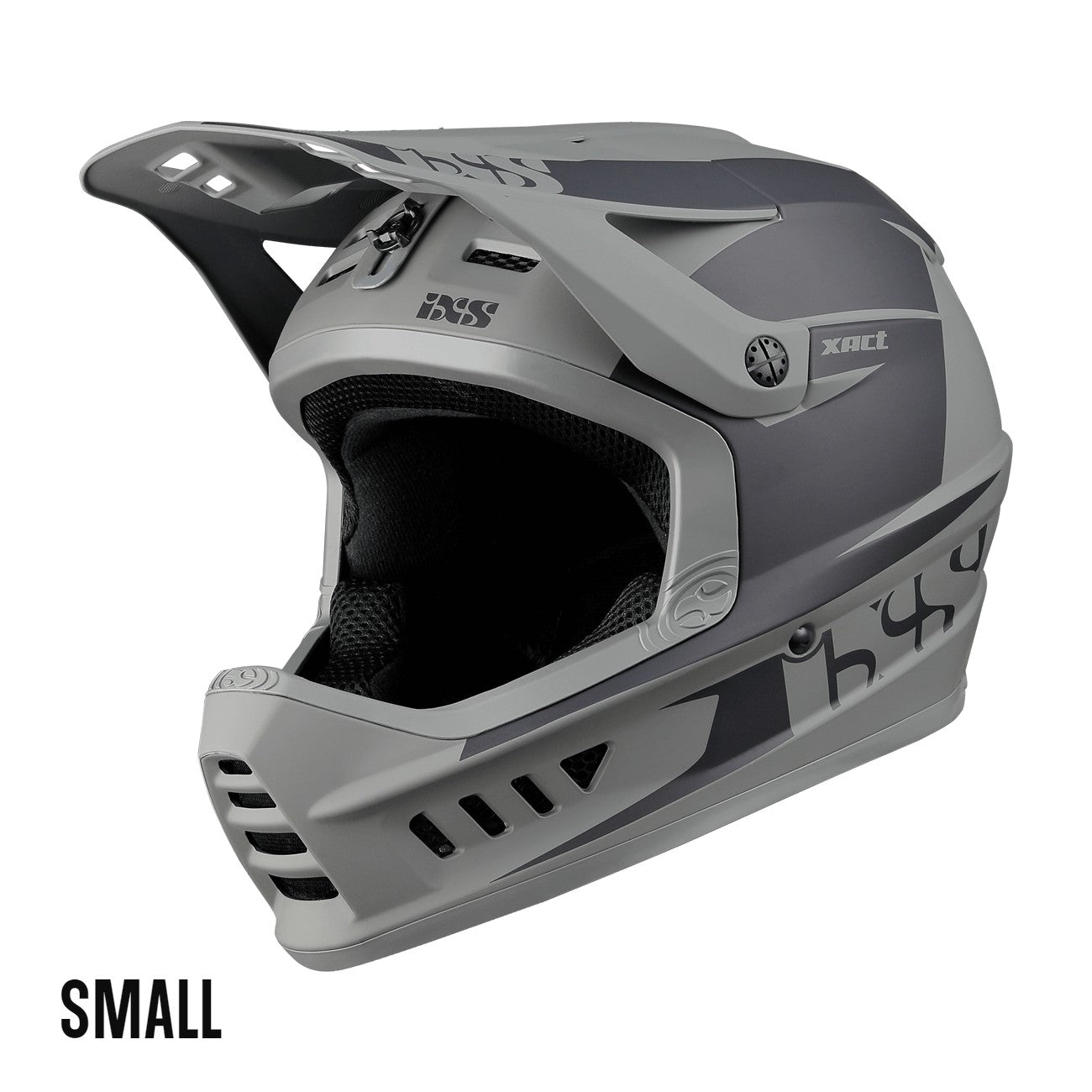 IXS Xact EVO Full Face MTB Helmet - Black Graphite